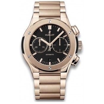 Replika Uhr Hublot Classic Fusion Chronograph King Gold Armband 520.OX.1180.OX Replika Uhr Hublot Classic Fusion Chronograph King Gold Armband 520.OX.1180.OX