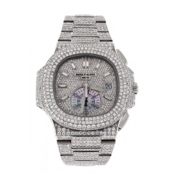 Replik Patek Philippe Nautilus Custom Diamonds Herrenuhr 5980/1A-019