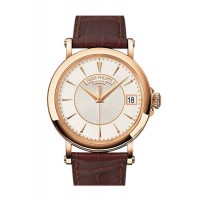 Replik PATEK PHILIPPE Calatrava Silbernes Zifferblatt 18 Karat Rosegold 5153R-001