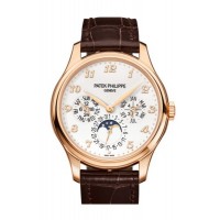 Replik PATEK PHILIPPE Grand Complication Elfenbein lackiertes Zifferblatt Automatik Herrenuhr 18 Karat Roségold 5327R-001
