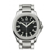 Replik Patek Philippe Aquanaut Herrenuhr 5167/1A-001 mit schwarzem Zifferblatt