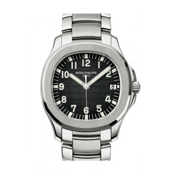 Replik Patek Philippe Aquanaut Herrenuhr 5167/1A-001 mit schwarzem Zifferblatt