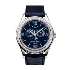 Replik Patek Philippe Complications Annual Calendar White Gold Watch 5147G-001