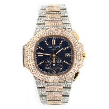 Replik Patek Philippe Nautilus Kundenspezifische Diamanten 5980/1AR-001 Replik Patek Philippe Nautilus Kundenspezifische Diamanten 5980/1AR-001