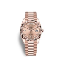 Replik uhr Rolex Day-Date 36 18 ct Everose gold M128235-0009