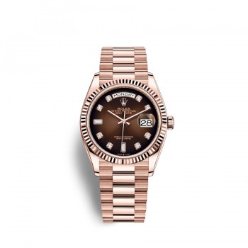 Replik uhr Rolex Day-Date 36 18 ct Everose gold M128235-0037 Replik uhr Rolex Day-Date 36 18 ct Everose gold M128235-0037