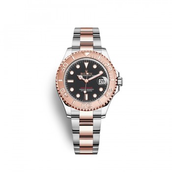 Replik uhr Rolex Yacht-Master 37 Oystersteel 18 ct Everose gold M268621-0004