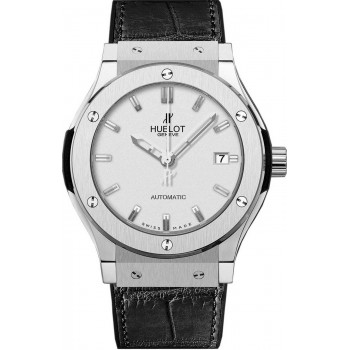Replik-Uhr Hublot Classic Fusion Titan Opalin 38mm 565.NX.2610.LR