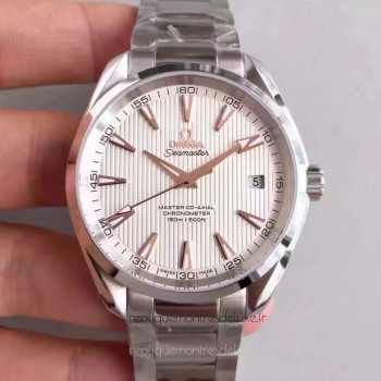 Replik-Uhr Omega Seamaster Aqua Terra 150M Master Co-Axial 231.13.42.21.02.003 Rostfreier Stahl WeiBes Zifferblatt Replik-Uhr Omega Seamaster Aqua Terra 150M Master Co-Axial 231.13.42.21.02.003 Rostfreier Stahl WeiBes Zifferblatt
