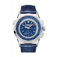 Replik Patek Philippe Komplikationsuhr 5930G-001 aus 18 Karat Weißgold mit blauem Zifferblatt