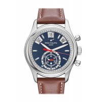 Replik Patek Philippe Complications Chronograph Uhr mit blauem Zifferblatt 5960/01G-001