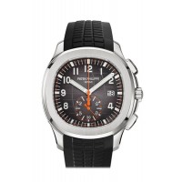 Replik Patek Philippe Aquanaut Herren-Chronographenuhr 5968A-001 mit schwarzem Zifferblatt