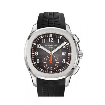 Replik Patek Philippe Aquanaut Herren-Chronographenuhr 5968A-001 mit schwarzem Zifferblatt