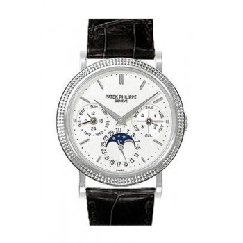 Replik Patek Phillippe Jahreskalender Mondphase weißes Zifferblatt 5039G Replik Patek Phillippe Jahreskalender Mondphase weißes Zifferblatt 5039G