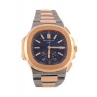 Replik Patek Philippe Nautilus Roségold mit schwarzem Zifferblatt 59801R-001