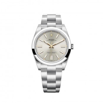 Replik uhr Rolex Oyster Perpetual 41 Silbernes Zifferblatt Oyster Bracelet m124300-0001 Replik uhr Rolex Oyster Perpetual 41 Silbernes Zifferblatt Oyster Bracelet m124300-0001