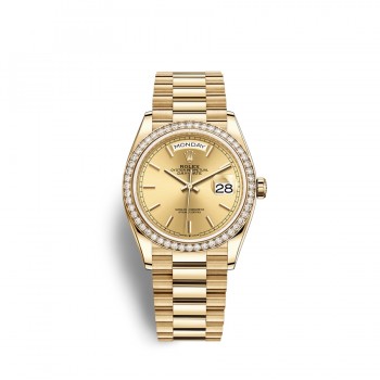 Replik uhr Rolex Day-Date 36 18 ct gelbes Gold M128348RBR-0026