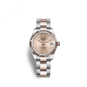 Replik uhr Rolex Datejust 31 Oystersteel 18 ct Everose gold M278271-0005 Replik uhr Rolex Datejust 31 Oystersteel 18 ct Everose gold M278271-0005