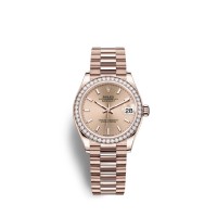 Replik uhr Rolex Datejust 31 18 ct Everose gold M278285RBR-0018 Replik uhr Rolex Datejust 31 18 ct Everose gold M278285RBR-0018