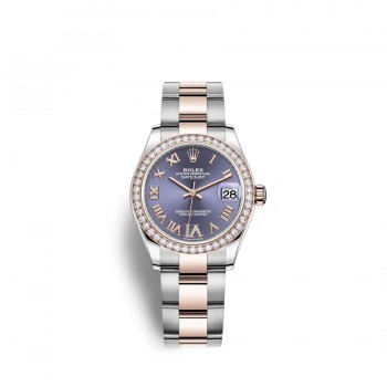 Replik uhr Rolex Datejust 31 Oystersteel 18 ct Everose gold M278381RBR-0019 Replik uhr Rolex Datejust 31 Oystersteel 18 ct Everose gold M278381RBR-0019