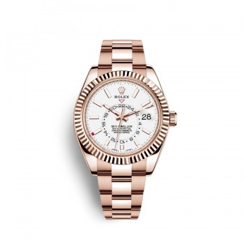 Replik uhr Rolex Sky-Dweller 18 ct Everose gold M326935-0005 Replik uhr Rolex Sky-Dweller 18 ct Everose gold M326935-0005